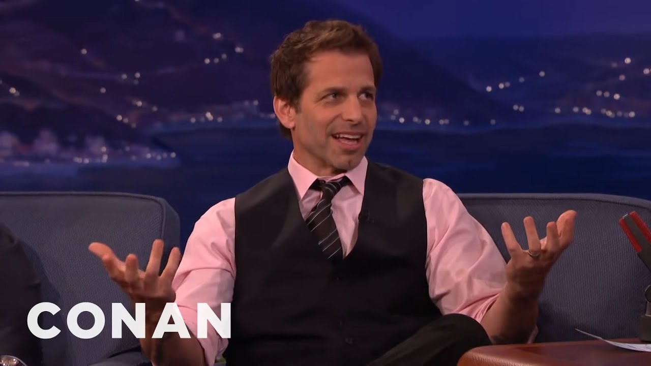 Zack Snyder On His New Batmobile | CONAN on TBS
