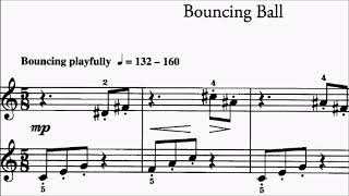 AMEB Piano Series 18 Preliminary C5 Richert Bouncing Ball Sheet Music