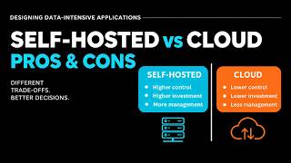 DDIA Chapter 1 Explained: Cloud vs Self-Hosted | Designing Data-Intensive Applications