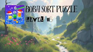 Boba Sort Puzzle - Level 25 Gameplay
