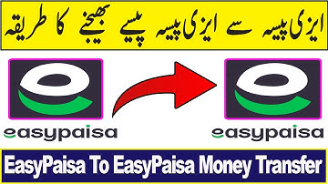 How to Transfer money from Easypaisa to Easypaisa Account  | Send money Easypaisa to Easypaisa