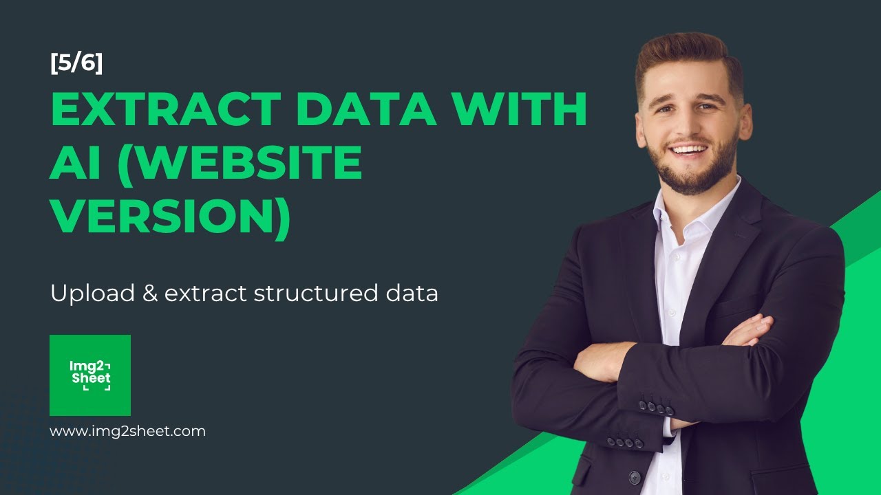 [5/6] Extract Data with AI (Website Version) - YouTube