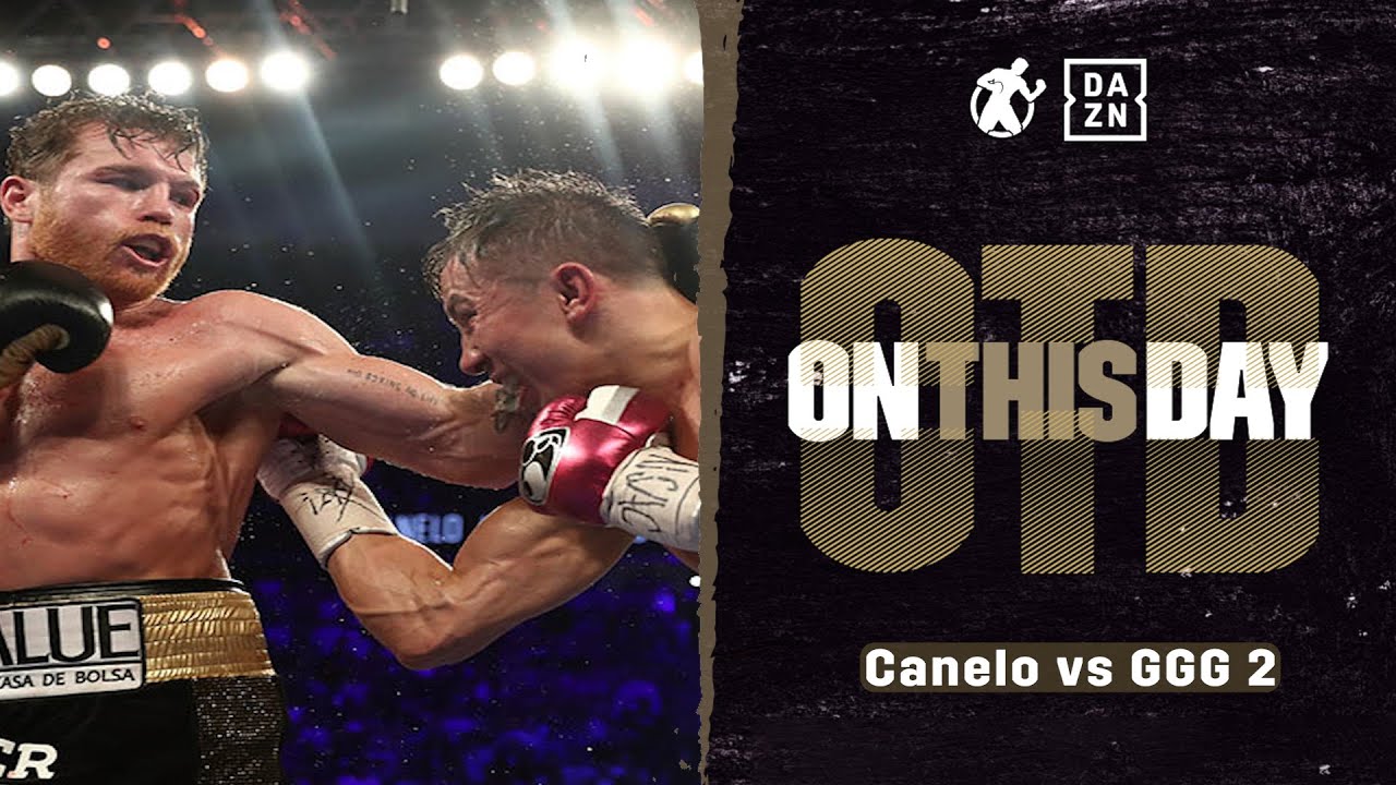 OnThisDay - Canelo vs GGG Gennady Golovkin 2