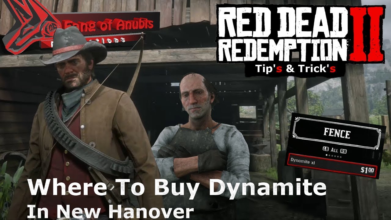 where to buy dynamite in red dead redemption