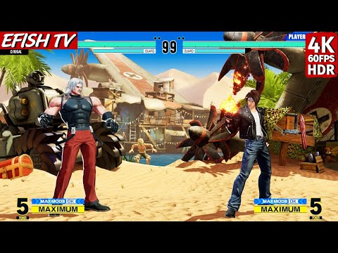 KOF XV 🔥 RayRayFc (Rugal/Kim/Ryo) vs Junii (Kyo/Iori/Chris) 🔥 Steam