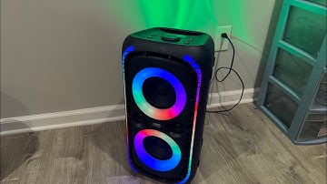 Onn Large Party Speaker Sound Test/Review