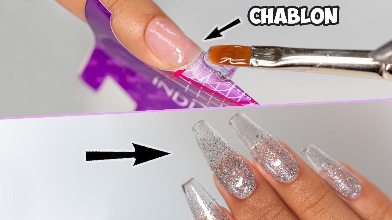 TUTO ONGLES en GEL CHABLON - Réussir une Forme Coffin 