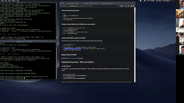 W11D2: Git Workshop with Chris Walquist (1 of 4)