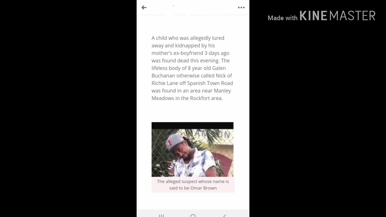 Breaking news// body of missing 8 years old found dead - YouTube