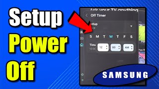 How to Setup Power OFF Timer on Samsung TV (Best Method)