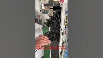 Single column electronic tensile testing machine