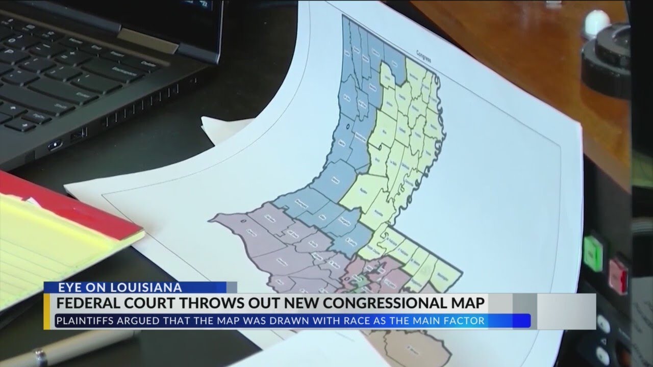 US court throws out new Louisiana Congressional map with 2nd majority ...