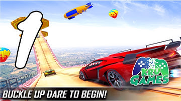 Mega Ramp Car Racing Stunt Game - Extreme Stunts Gameplay Walkthrough #1 (Android, IOS)