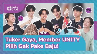 [Eng] UN1TY Ditantang Tukeran Outfit, Siapa yang Paling Cocok? #UN1TYCam