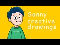 Intro for sonny creative drawings using adobe flash