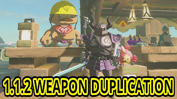 New 1.1.2 Weapon Duplication Glitch in Tears Of The Kingdom