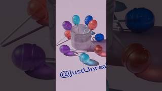 3D Lollipop Render #3dart #blenderrender #lowpoly #animation #artist
