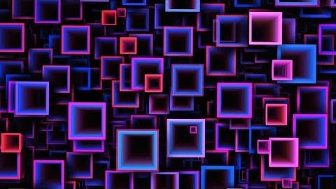 Vj Loop Colorful Cubes | Motion Graphics - Videohive template