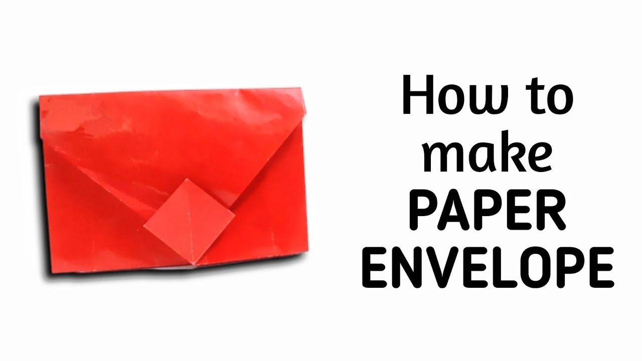 How to make origami paper envelope - 1 | Origami / Paper Folding Craft