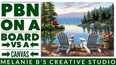 My Thoughts of Paint by Numbers on a BOARD Instead of a Canvas?! Dimensions PaintWorks Review #PBN