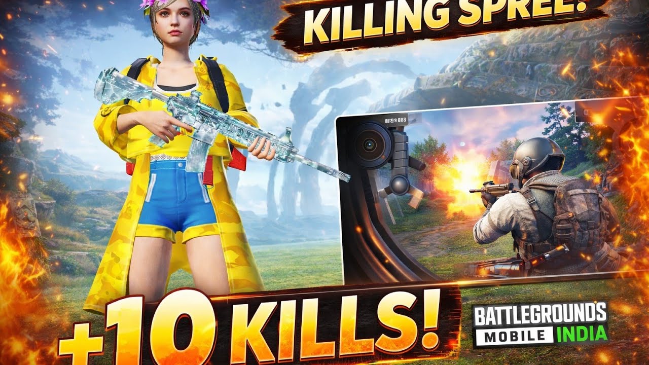 😨Bgmi ( 10+ kills ) watch now video 