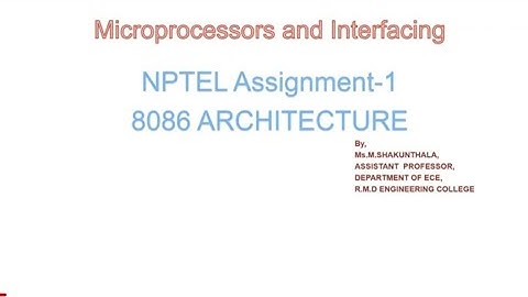 8086 Architecture MCQ questions #8086microprocessor  #8086architecture
