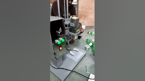 Plastic Bottle Capping machine | Motorised Capping machine | Semi Automatic Capping Machine