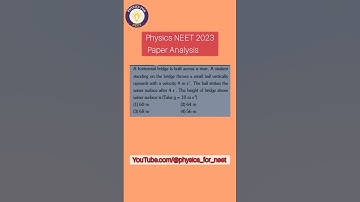 Physics mcq asked in NEET UG 2023 with answer and explanation by J Akhter Sir # Shorts