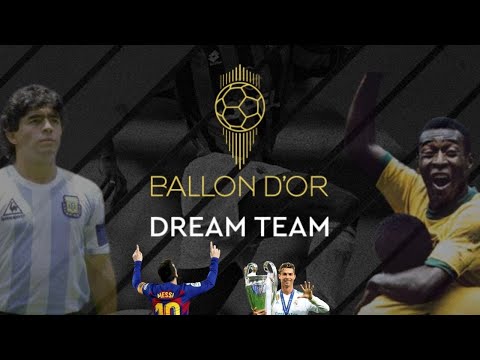 PELÉ, MESSI, MARADONA E CR7 NO MESMO TIME!!!