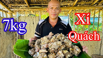 Phong Tóc Dài Thử Thách 7kg Xí Quách Bò - Toàn Đen Sơn Dược Vlog