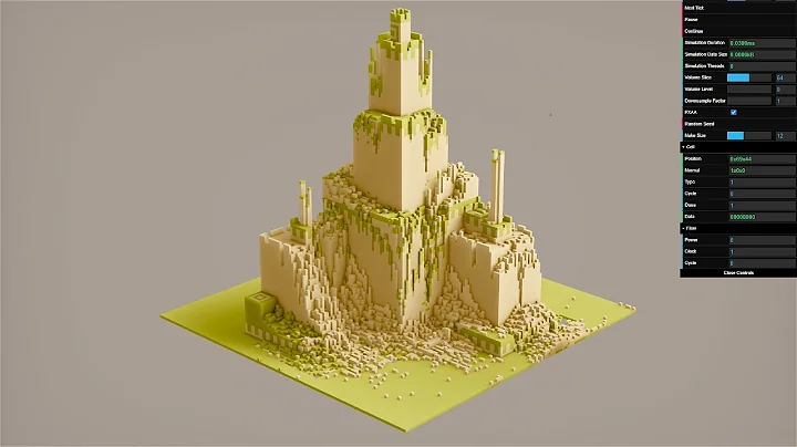 Voxel Destruction Test - Explosion