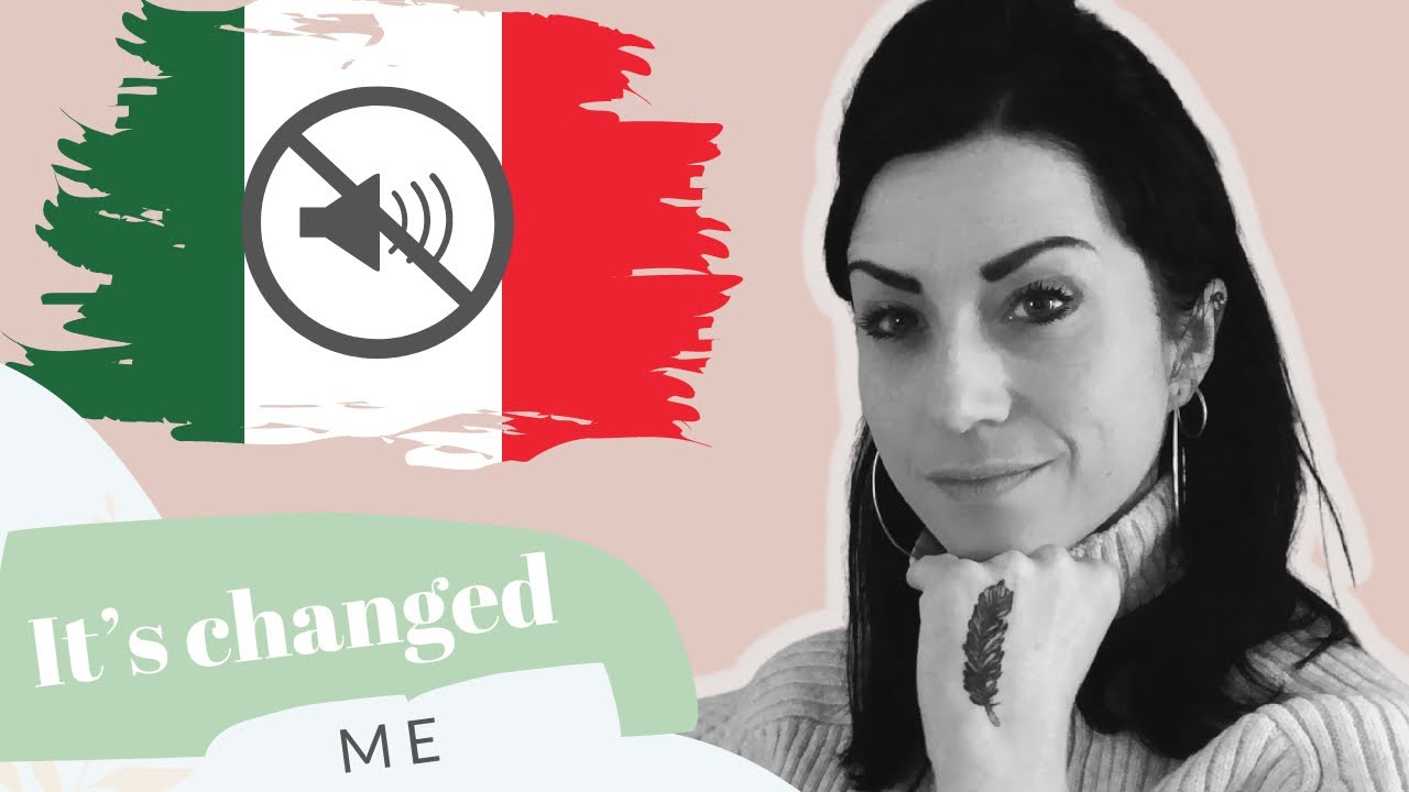 Not being able to speak in ITALY - what it has taught me