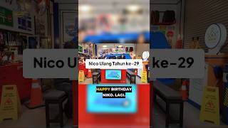 Nico Ulang Tahun ke-29 #ulangtahun #nico #podcast #surprise
