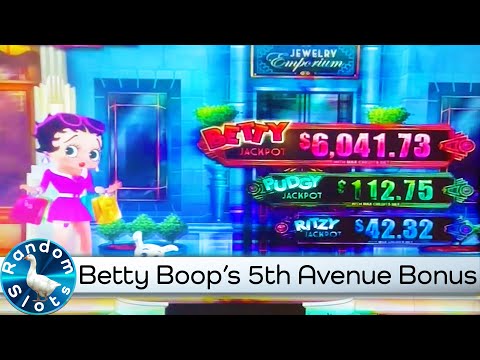 Betty Boop's 5th Avenue Slot Machine Bonus