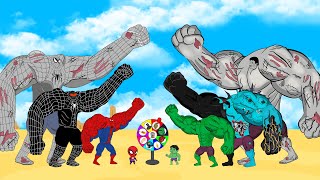 Evolution Of HULK vs Evolution Of SPIDERMAN : Who Is The King Of Super Heroes?  SUPER HEROES MOVIE