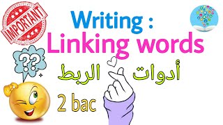 writing: linking words أدوات الربط.