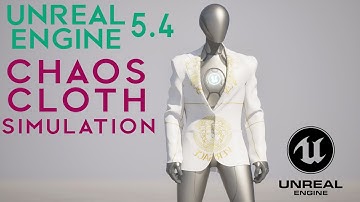 Unreal Engine 5.4 - Chaos Cloth Tutorial Without USD #unrealengine #tutorial  @hoodiestudios