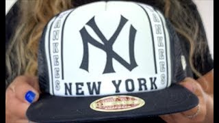 New York Yankees BANNER FOAM TRUCKER SNAPBACK Hat by New Era
