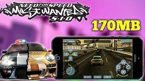 How to Play NFS Most Wanted in Android under 170mb