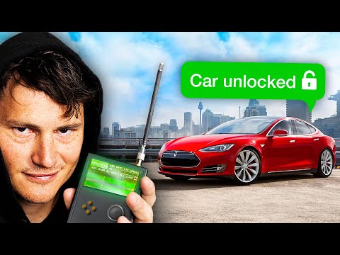 Piratage d'une Tesla: ils transforment une voiture connectée en