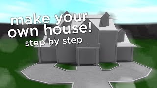 How To Build A House In Bloxburg Youtube - cool roblox houses