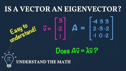 How to Determine if a Vector is an Eigenvector and Find it