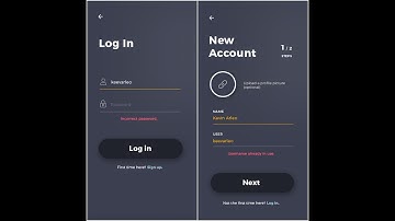 Android Material Design UI of Login Screen part 4