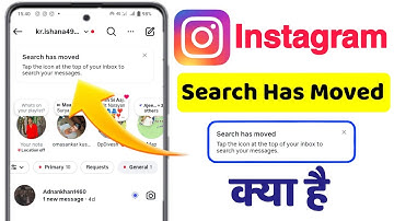 Search has moved Tap the icon at the top of your inbox to search your messages.