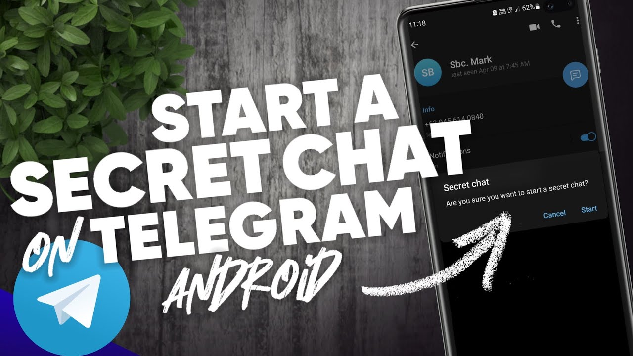 how-to-start-a-secret-chat-in-telegram-on-android-youtube