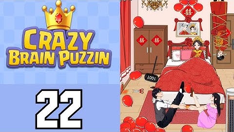 Crazy Brain Puzzle Level 22 Wedding Day | Game Walkthrough