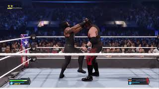W2K24 Gameplay PC Roman Reigns VS Kane