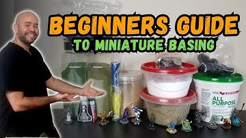 Miniature Basing Guide for Beginners & Vets| Choose from several simple methods
