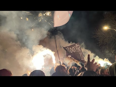 One of the best fan ?experiences I’ve had! Dutch ultras ????Heracles Almelo v Willem ll. pyro show??