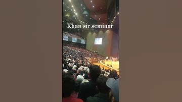 Biggest seminar in patna | khan sir seminar for upsc and bpsc | khan sir upsc patna seminar 2025
